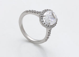 Davina Silver Rhodium Plated Ring