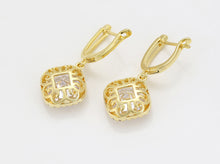 Load image into Gallery viewer, Tiffany Earrings 14K Gold Plated