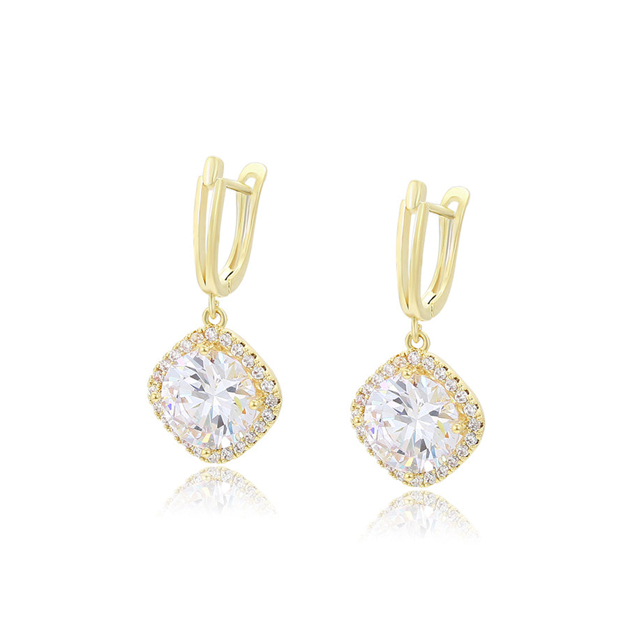 Tiffany Earrings 14K Gold Plated