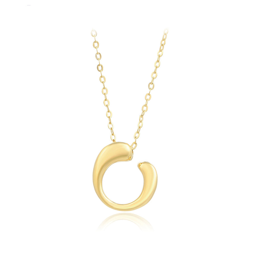 Alba Dainty 14K Gold Plated Necklace