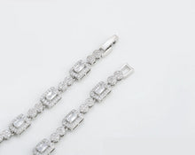 Load image into Gallery viewer, Céline Tennis Bracelet Rhodium Plated