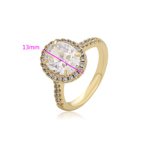 Davina 14K Gold Plated Ring