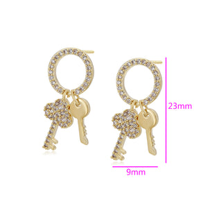 Mindy 14K Gold Plated Earrings