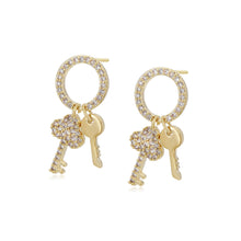 Load image into Gallery viewer, Mindy 14K Gold Plated Earrings