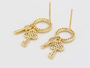 Mindy 14K Gold Plated Earrings