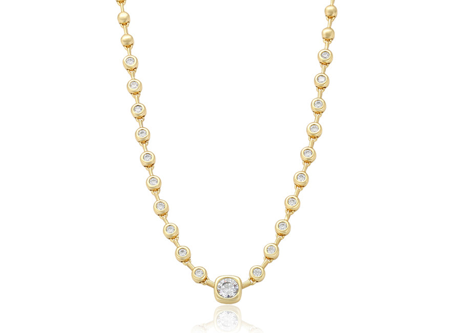 Béatrice Elegant 18K Gold Plated Necklace