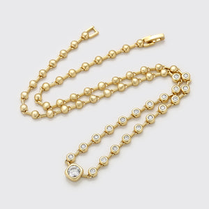 Béatrice Elegant 18K Gold Plated Necklace