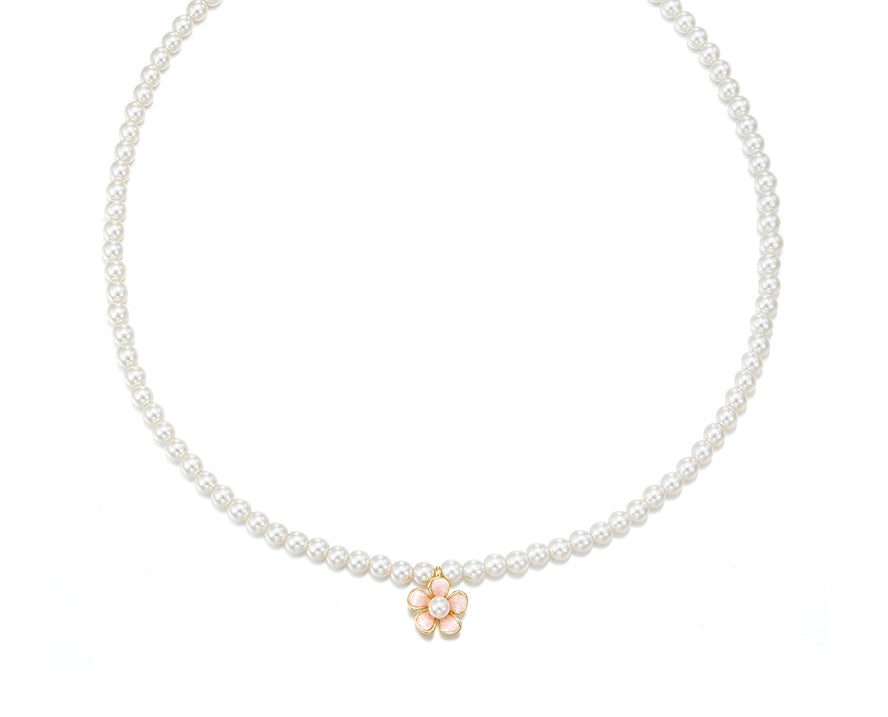 Petite Daisy 14K Gold Plated Necklace